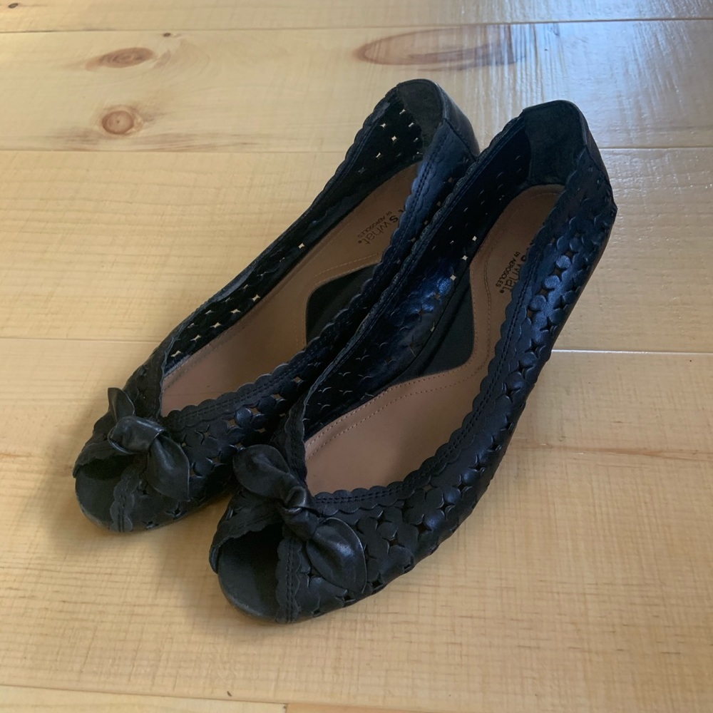 Leather Wedges